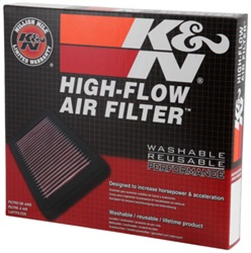 K&N Replacement Panel Air Filter for 2015 Hyundai Genesis Sedan 5.0L V8 (Left)