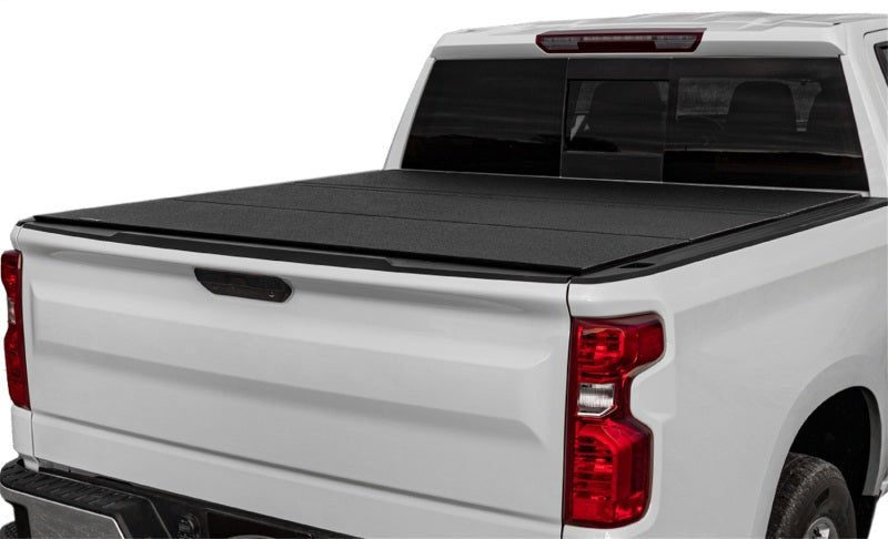 Access LOMAX Tri-Fold Cover Black Urethane Finish 16-20 Toyota Tacoma - 5ft Bed (w/o OEM Hard Cover) - Young Farts RV Parts